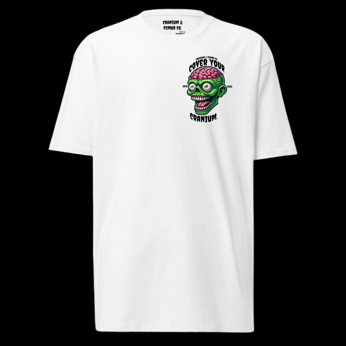 Green Zombie Cranium & Femur Co. T-Shirt