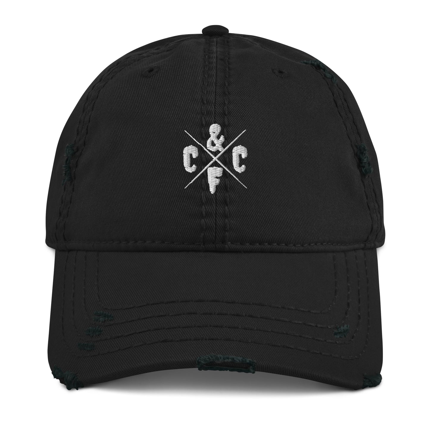 Distressed Cap Cranium & Femur Co. Logo