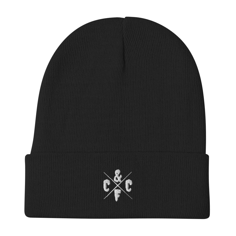 Beanie Cranium & Femur Co. Embroidered Logo