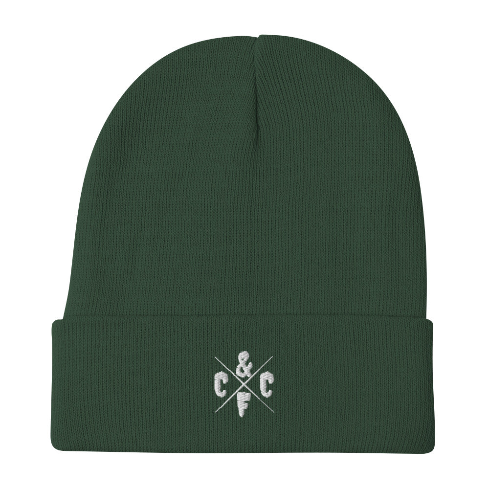 Beanie Cranium & Femur Co. Embroidered Logo
