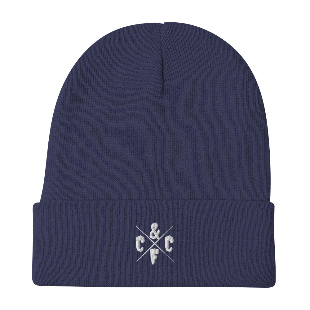 Beanie Cranium & Femur Co. Embroidered Logo