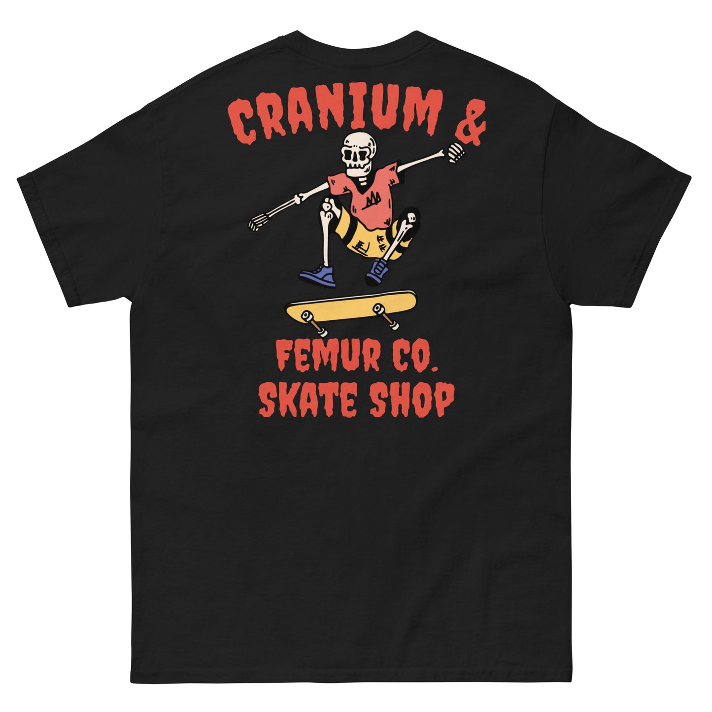 T-Shirt Cranium & Femur Co. Skate Shop