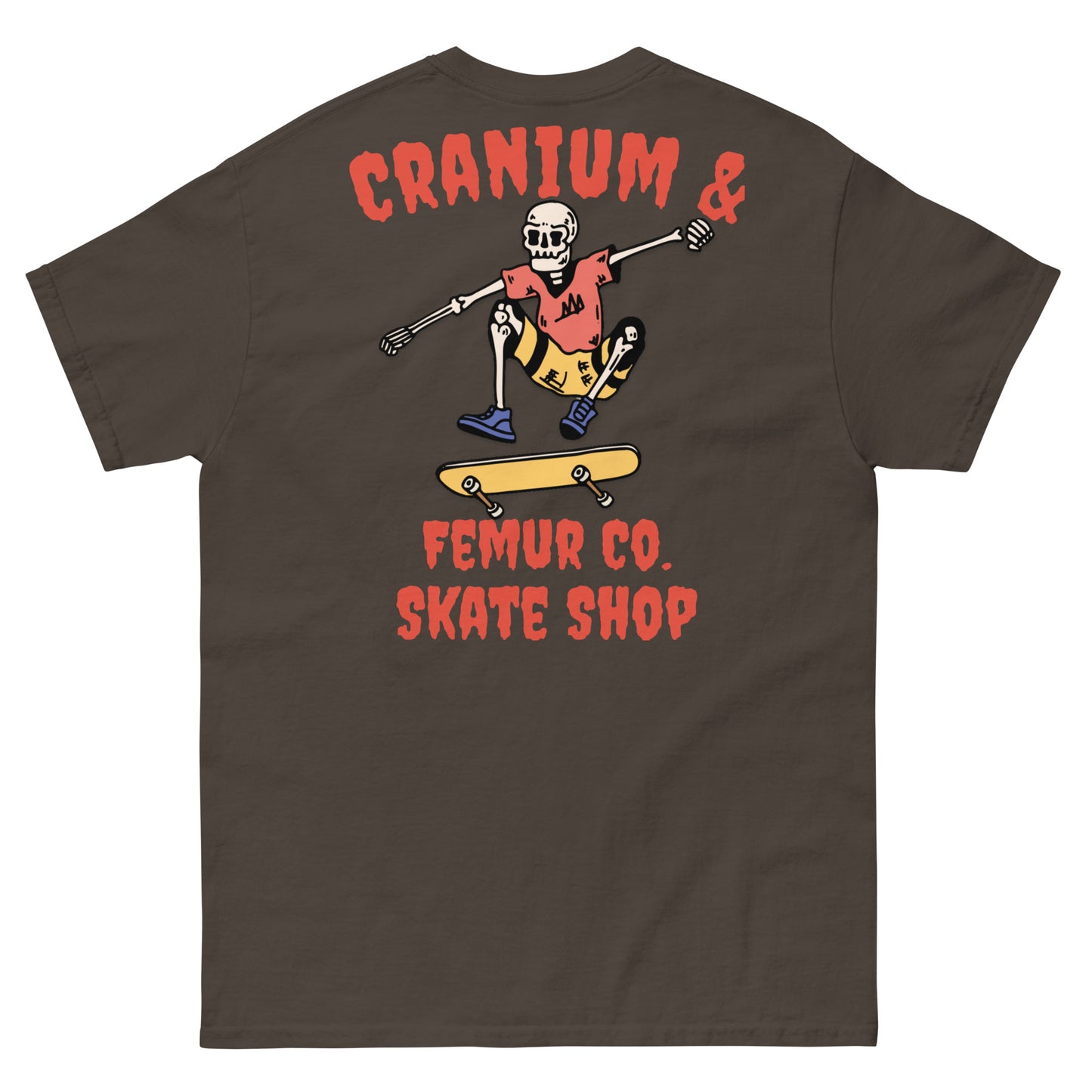 T-Shirt Cranium & Femur Co. Skate Shop