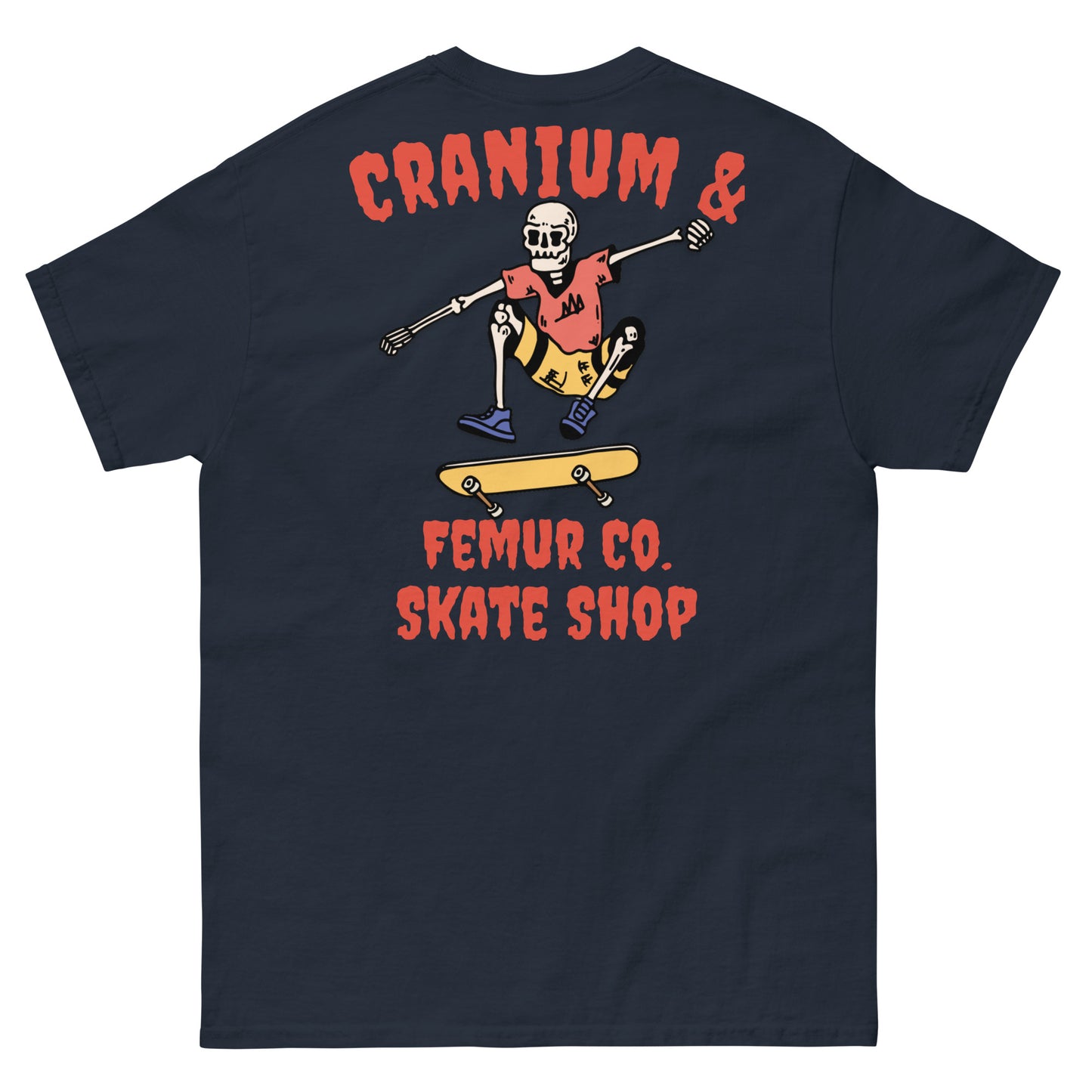 T-Shirt Cranium & Femur Co. Skate Shop