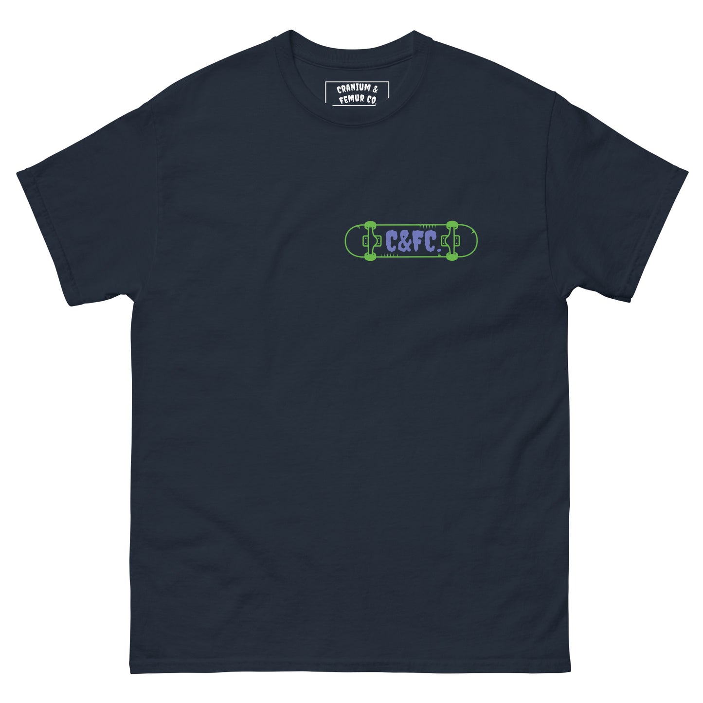 T-Shirt Cranium & Femur Co. Skate Shop Gerry Edition