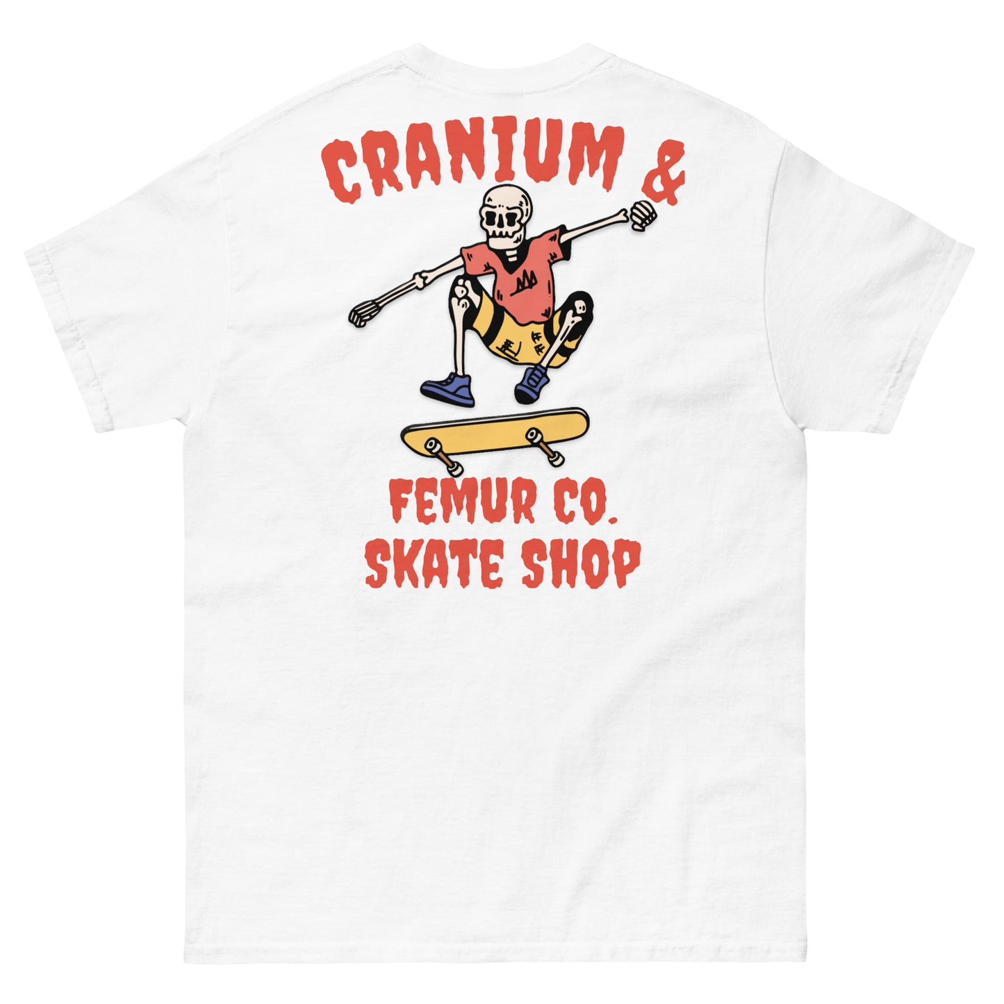 T-Shirt Cranium & Femur Co. Skate Shop