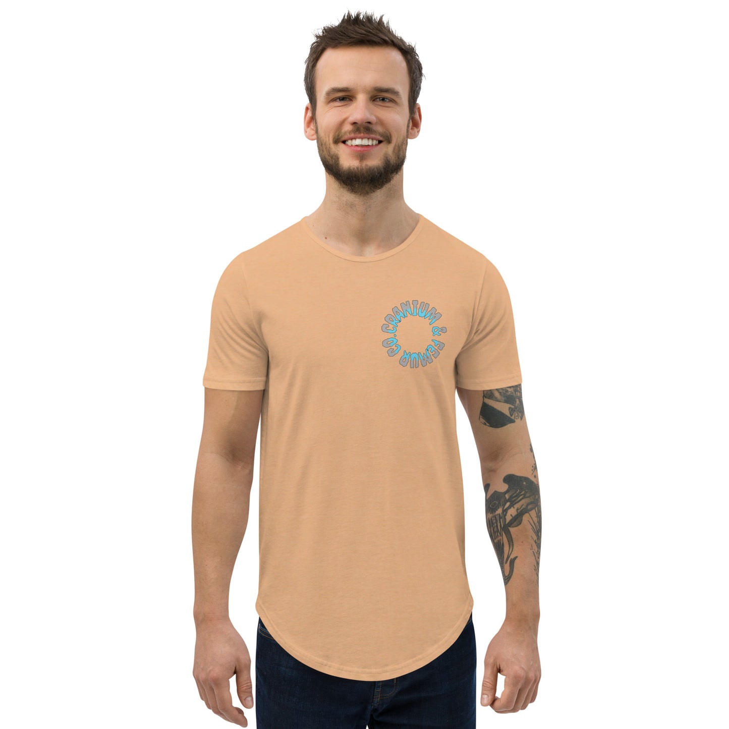 Skeleton’s Vacation T-Shirt Curved Hem Cranium & Femur Co.