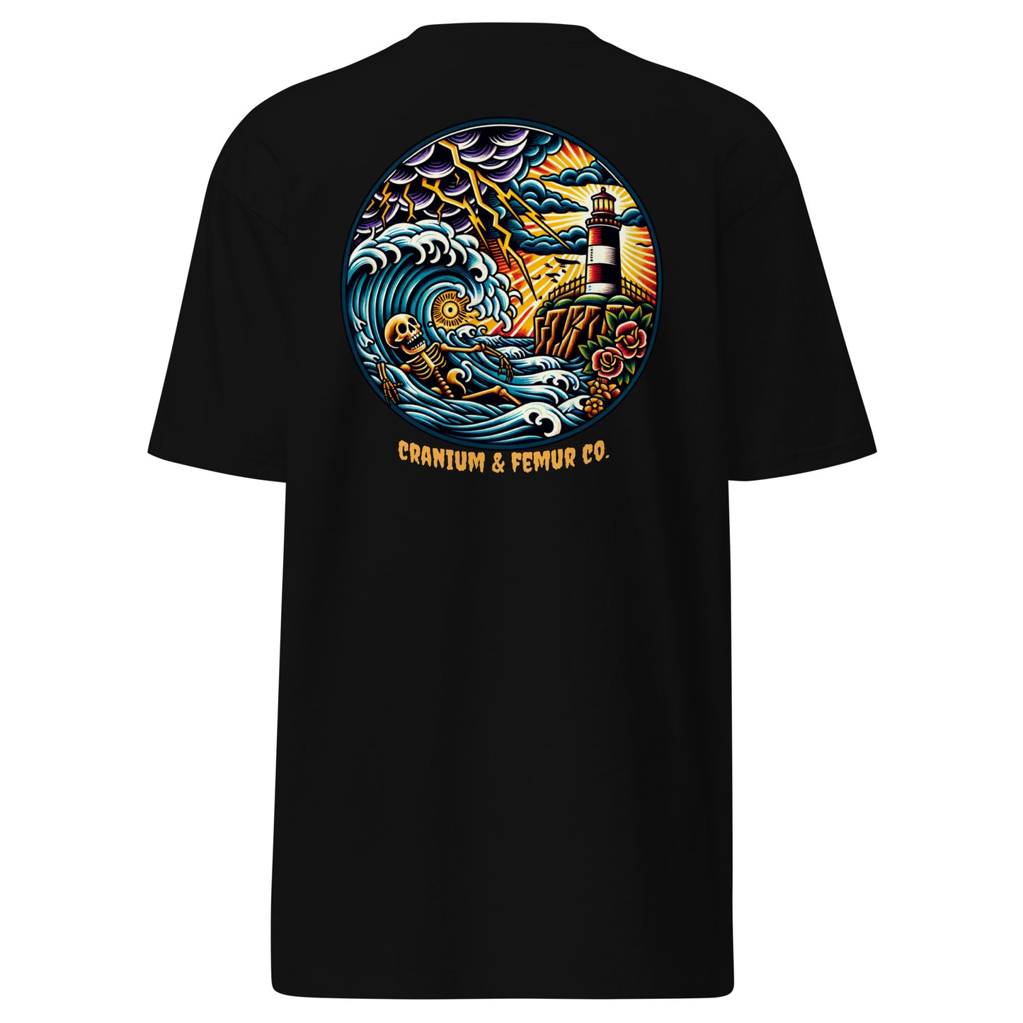 Lighthouse Cranium & Femur Co. T-Shirt