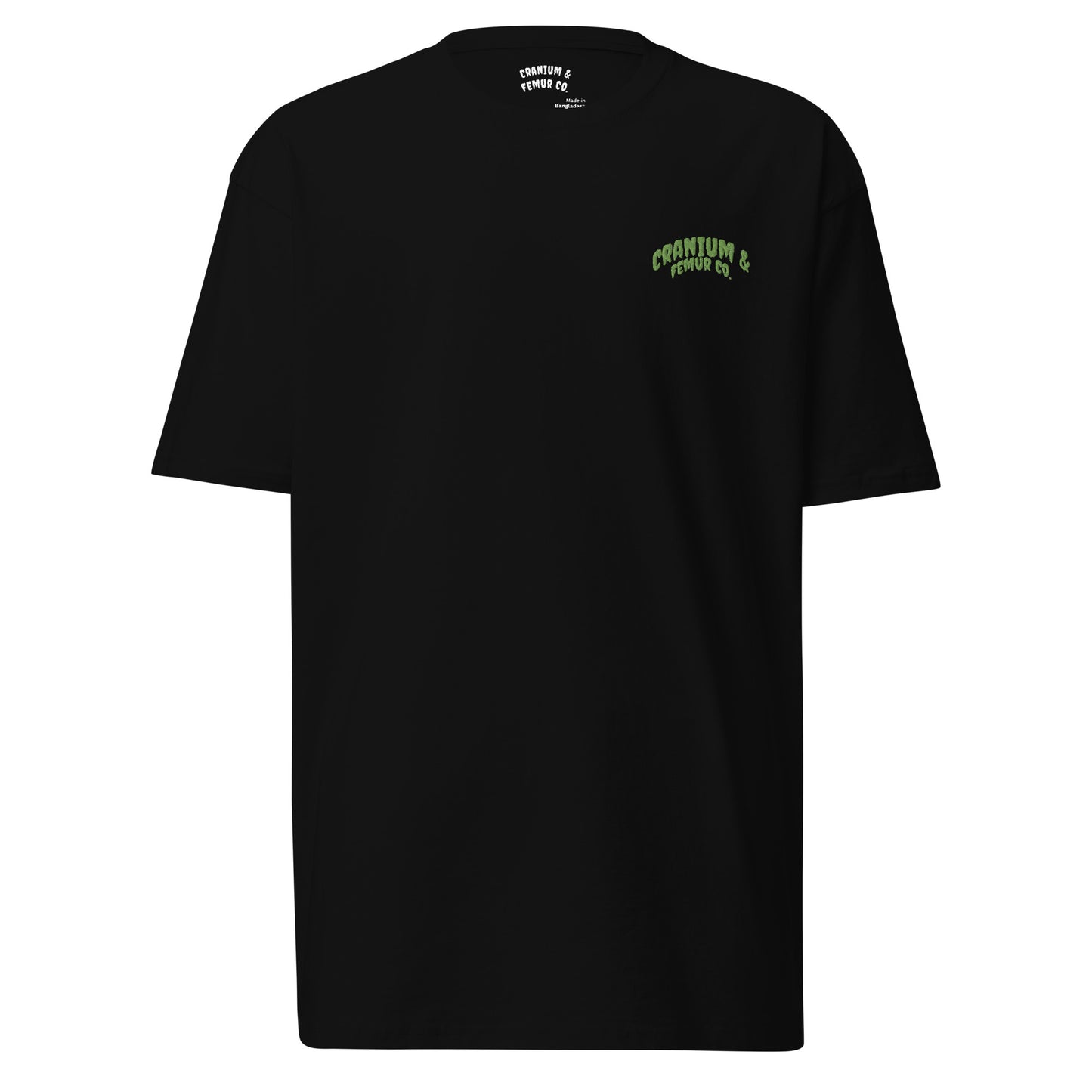 Green Creep T-Shirt Cranium & Femur Co.