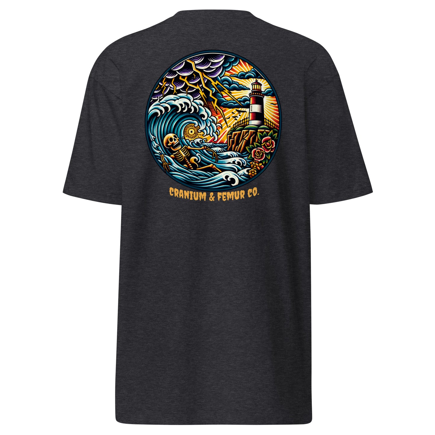 Lighthouse Cranium & Femur Co. T-Shirt