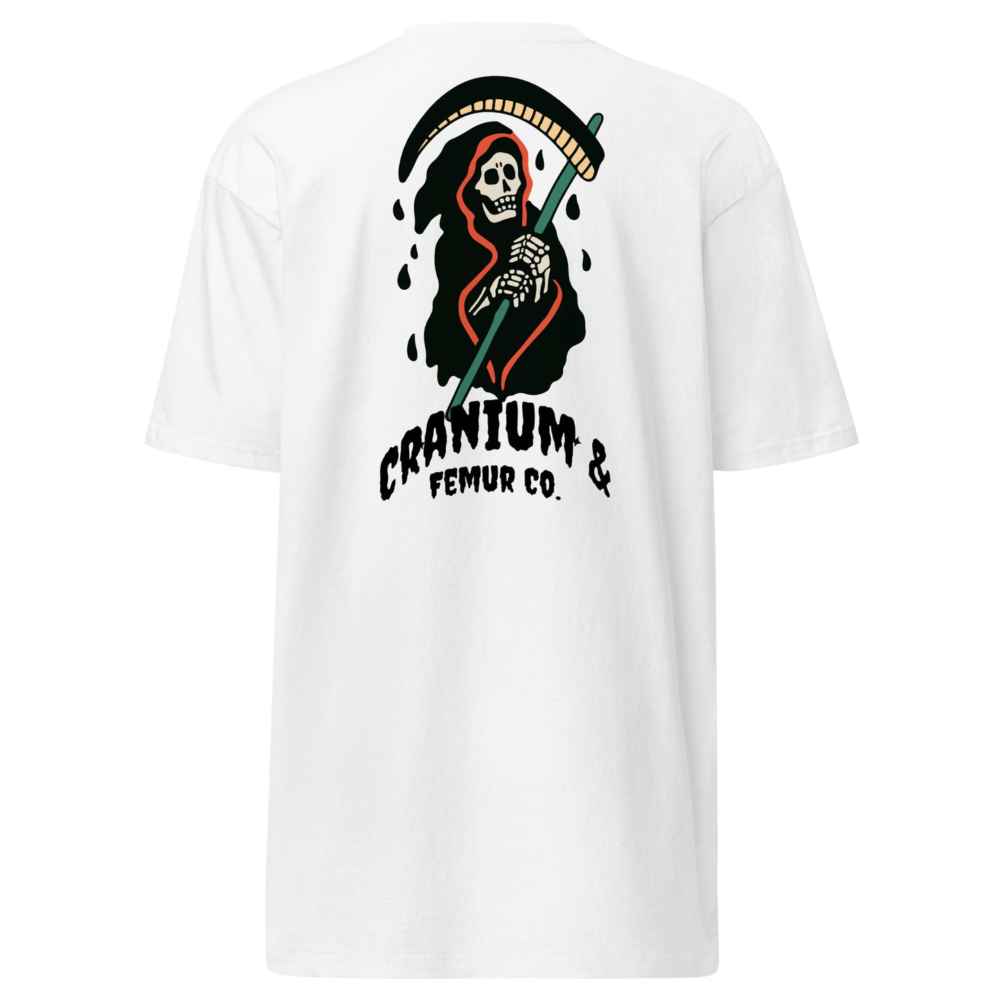Grim Reaper T-Shirt Cranium & Femur Co.