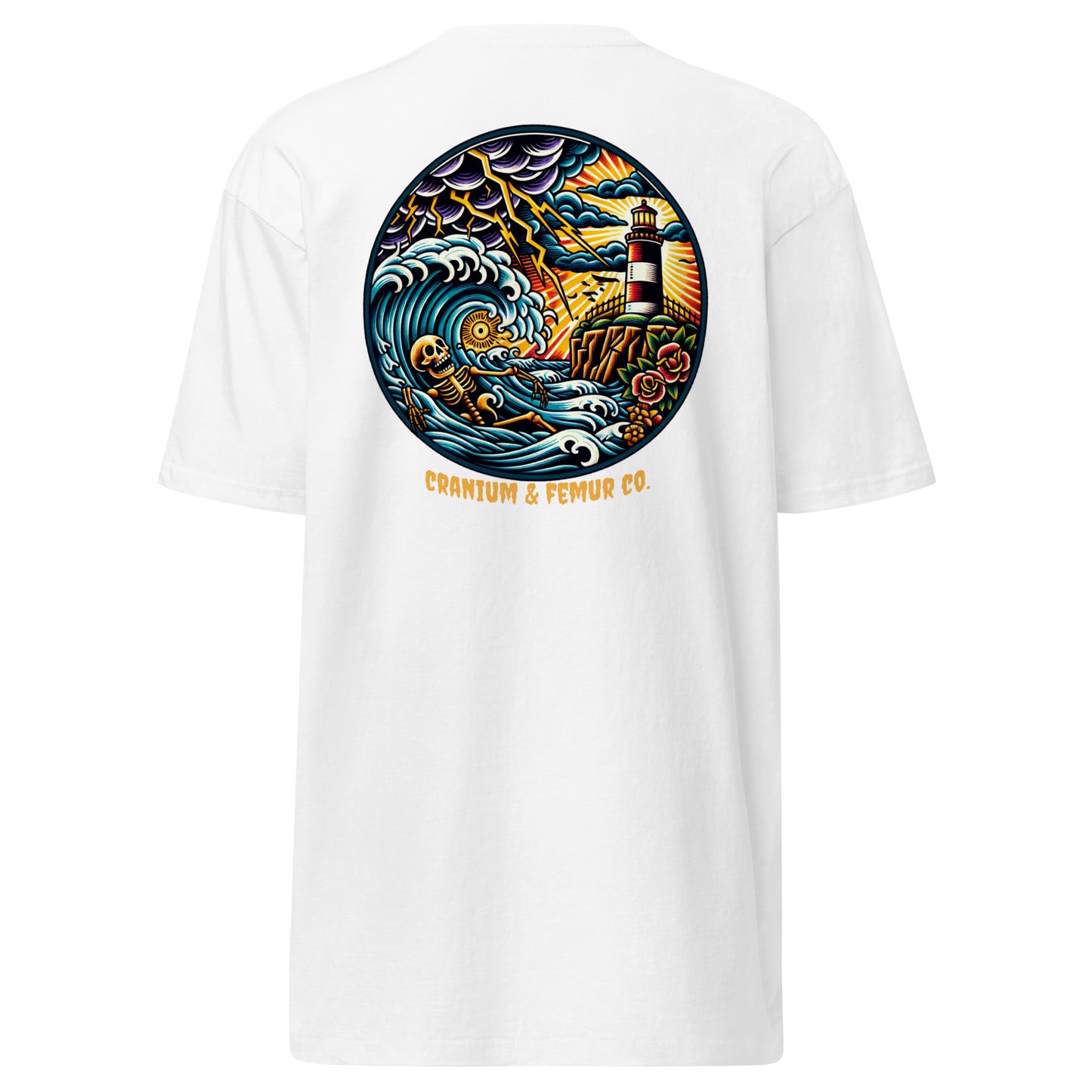 Lighthouse Cranium & Femur Co. T-Shirt