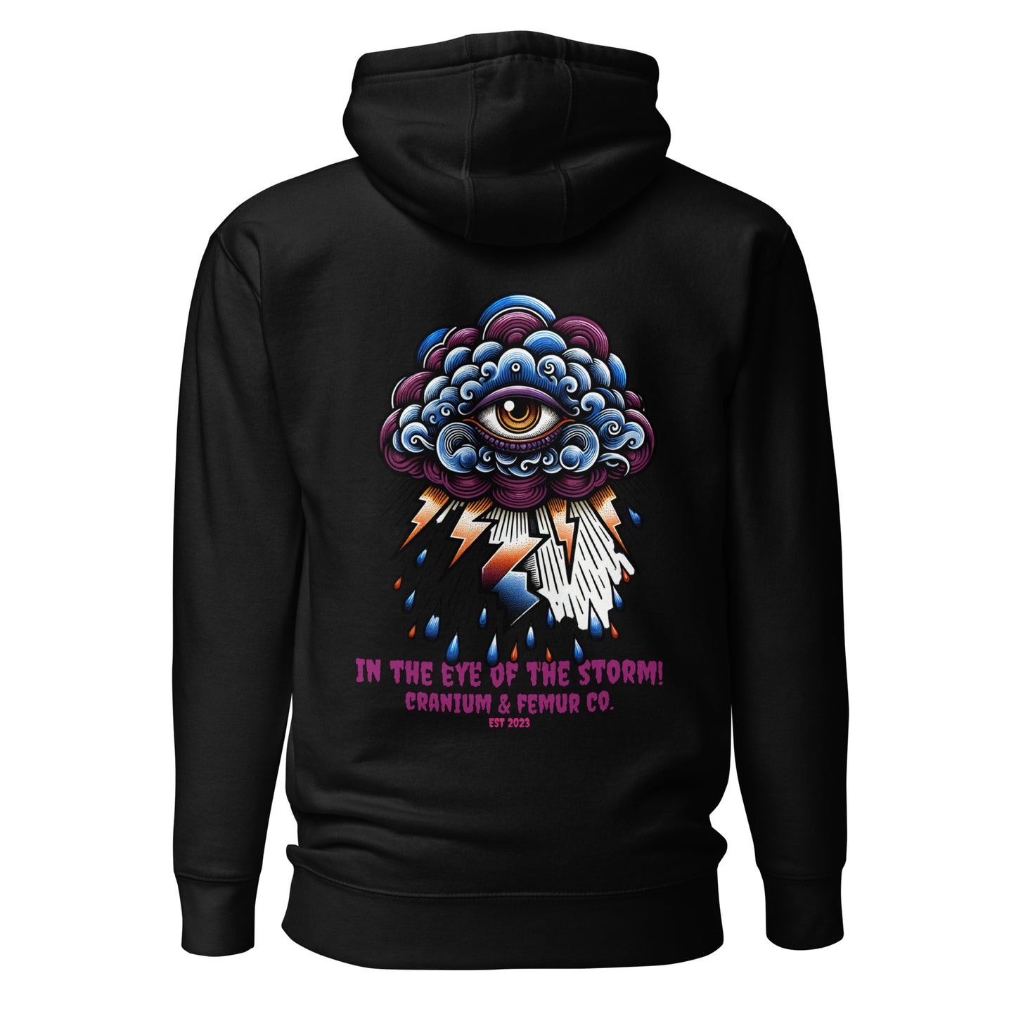 In the Eye of the Storm Cranium & Femur Co. Hoodie