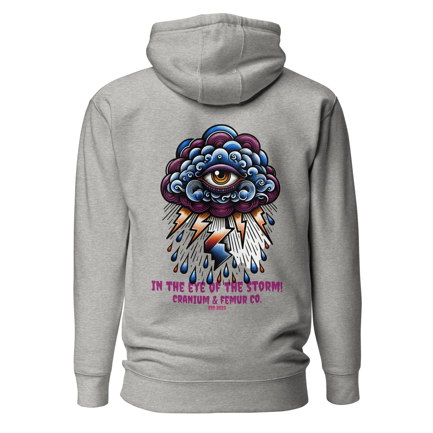 In the Eye of the Storm Cranium & Femur Co. Hoodie