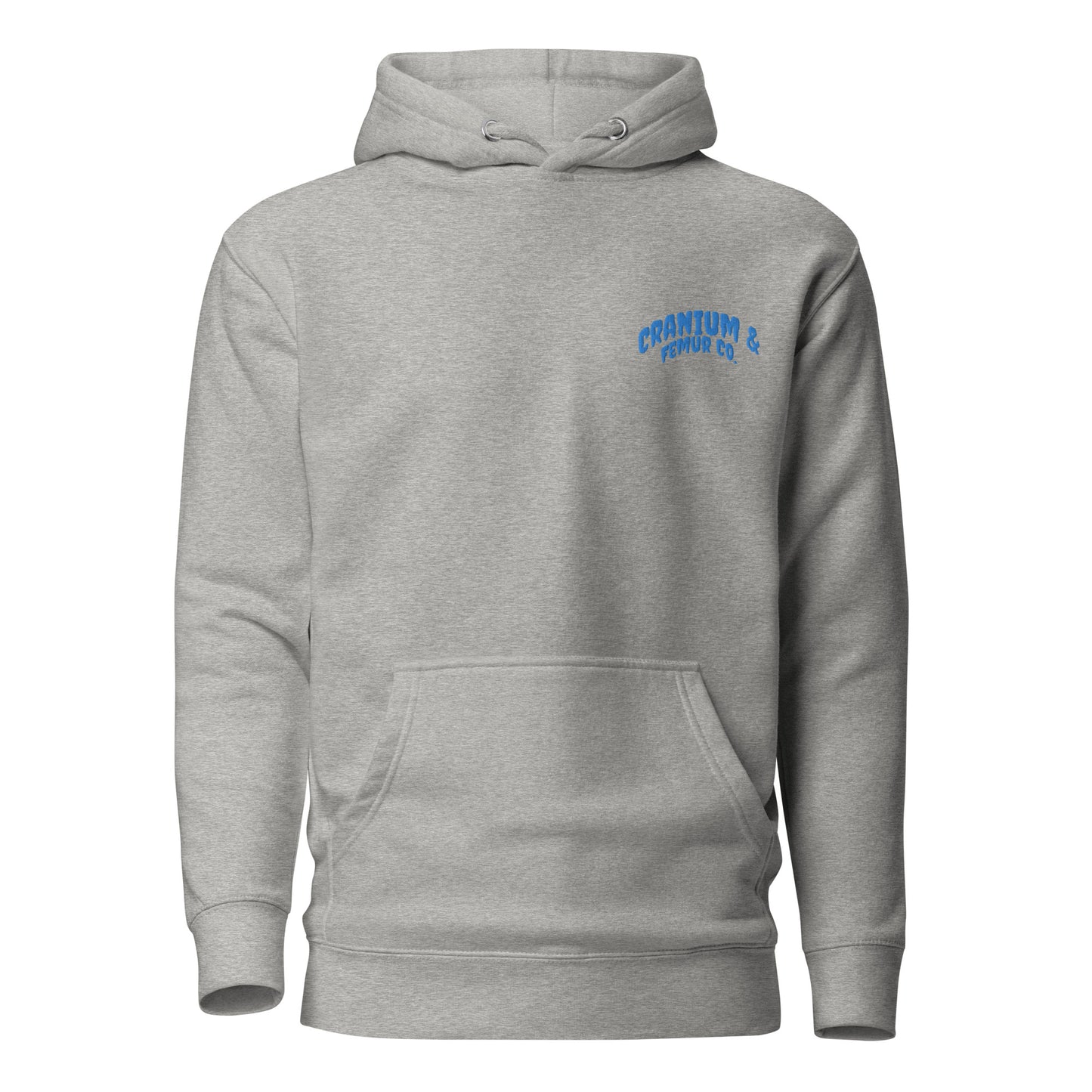 Embroidered Creepy Logo Hoodie Cranium & Femur Co.