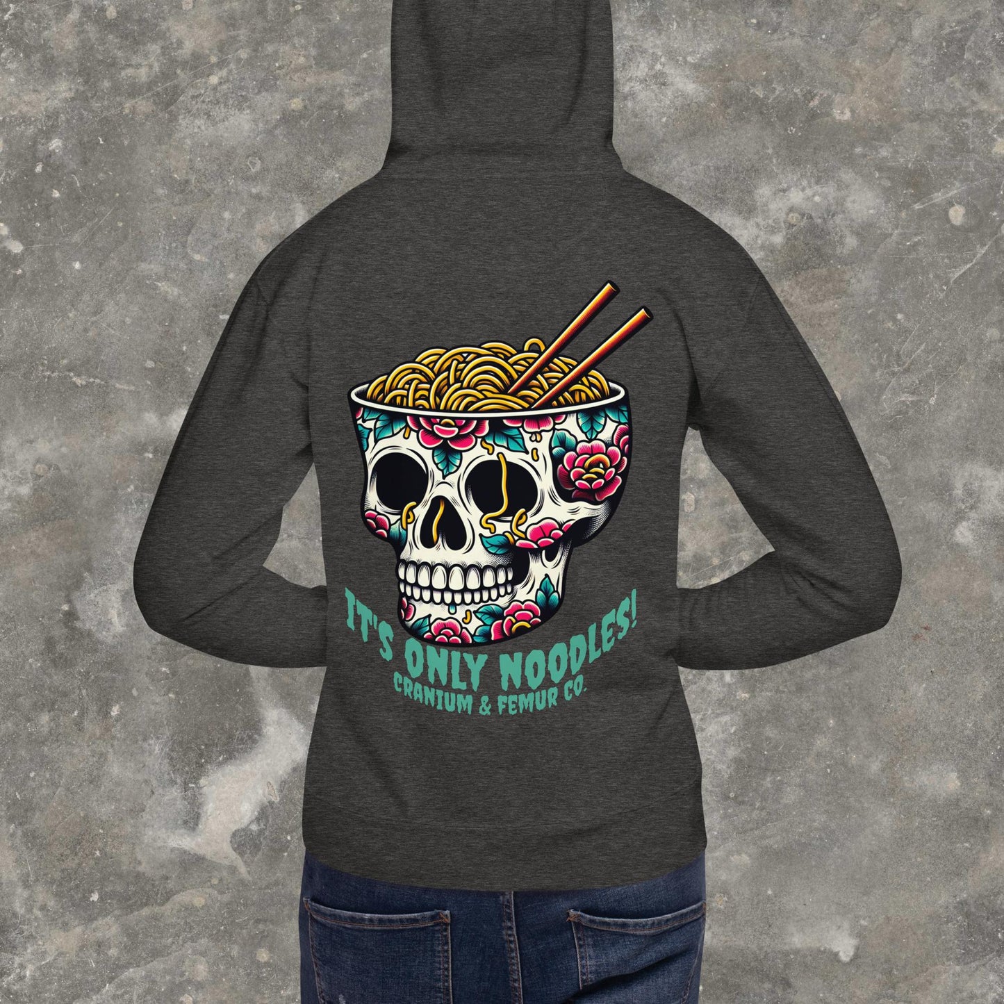 It's Only Noodles Cranium & Femur Co. Hoodie