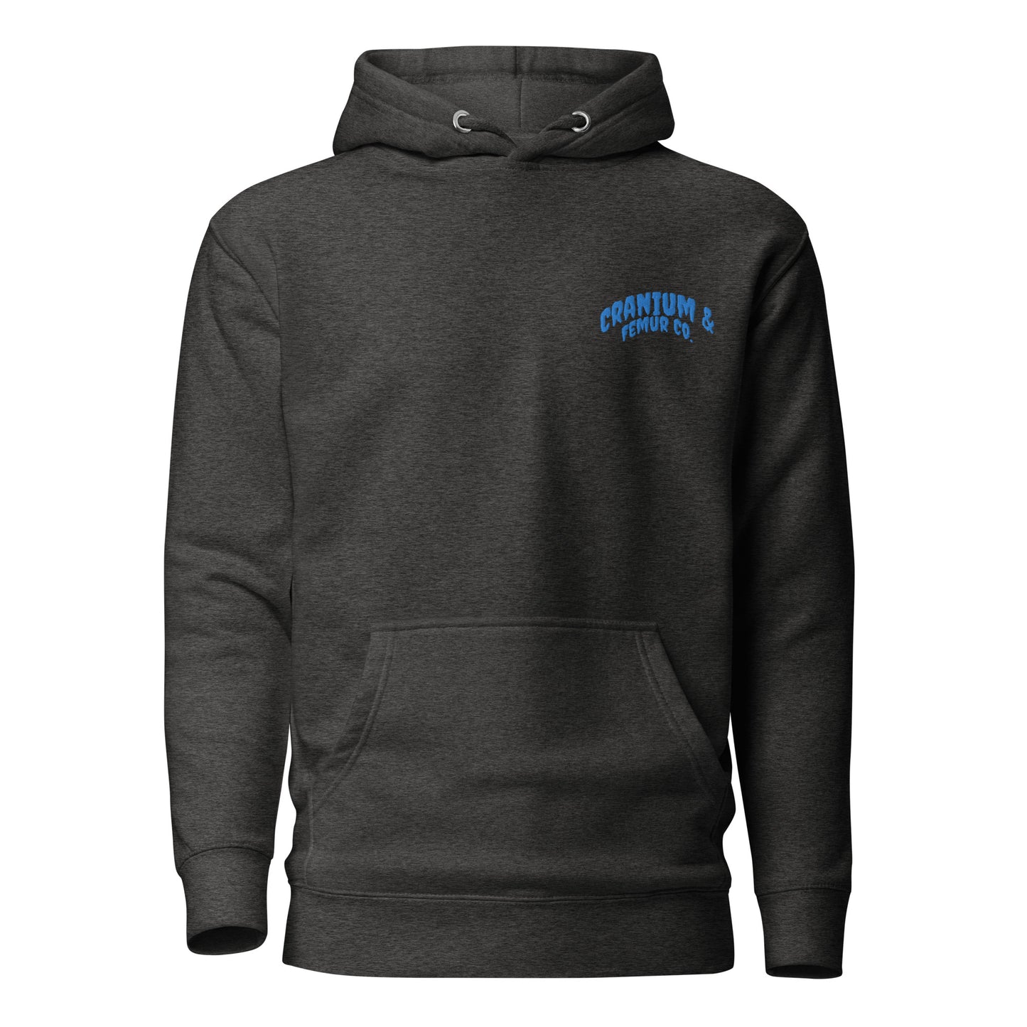 Embroidered Creepy Logo Hoodie Cranium & Femur Co.