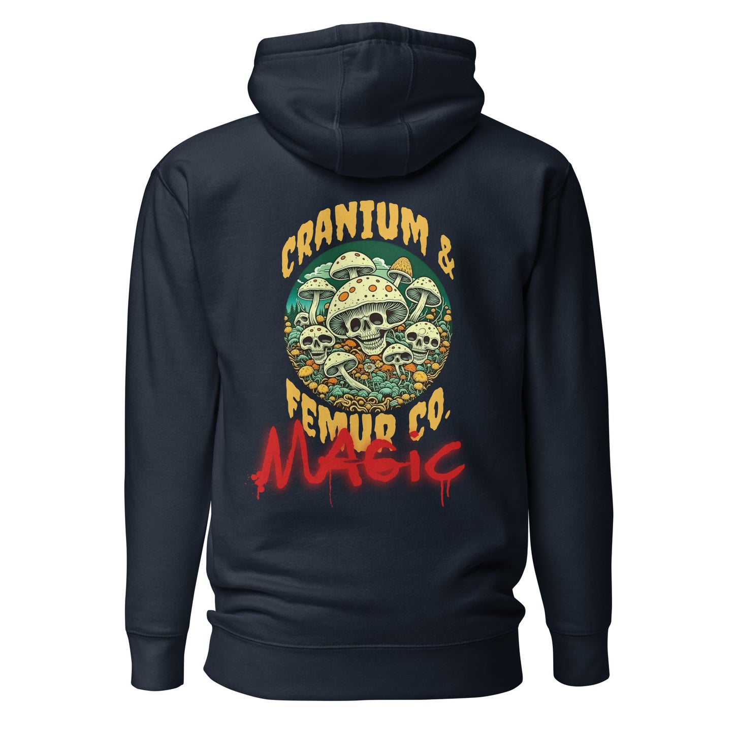 Orange Magic Hoodie Cranium & Femur Co.