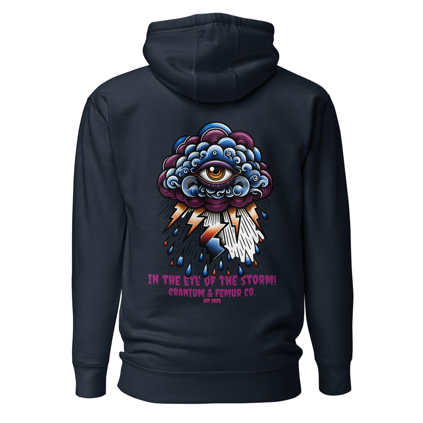 In the Eye of the Storm Cranium & Femur Co. Hoodie