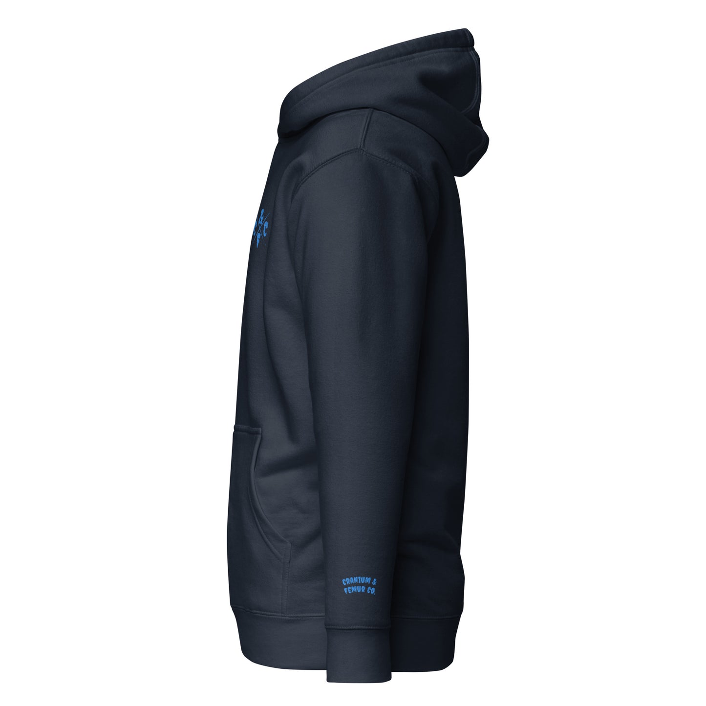 Hoodie Cranium & Femur Co. Logo