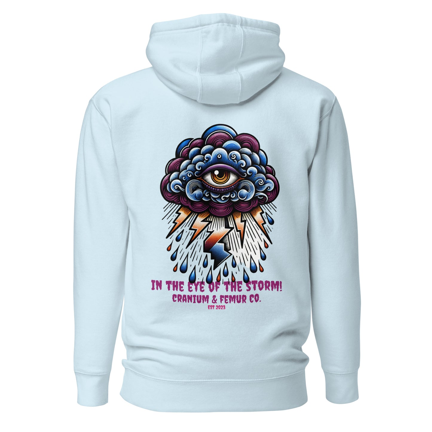 In the Eye of the Storm Cranium & Femur Co. Hoodie