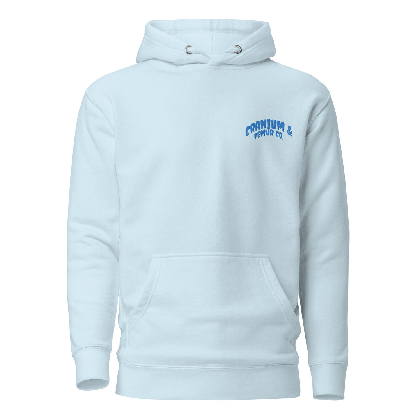 Embroidered Creepy Logo Hoodie Cranium & Femur Co.