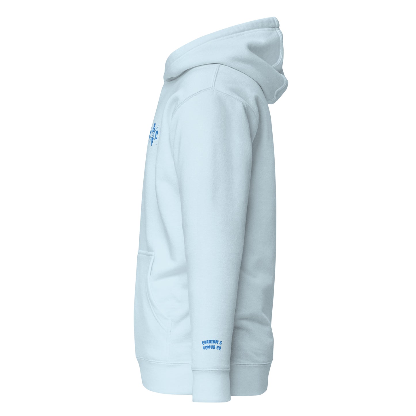 Hoodie Cranium & Femur Co. Logo