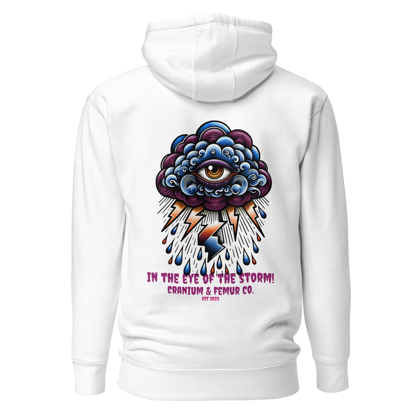 In the Eye of the Storm Cranium & Femur Co. Hoodie