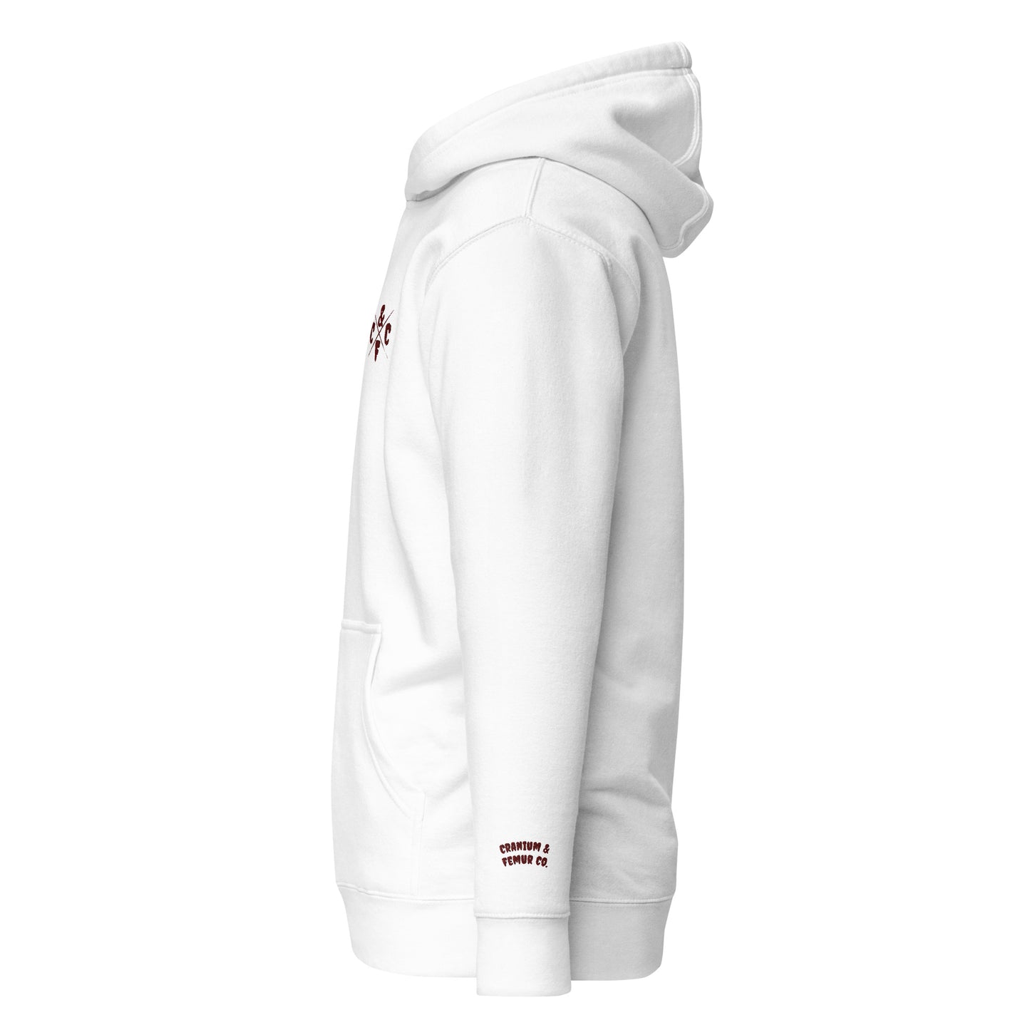 Hoodie Cranium & Femur Co. Logo