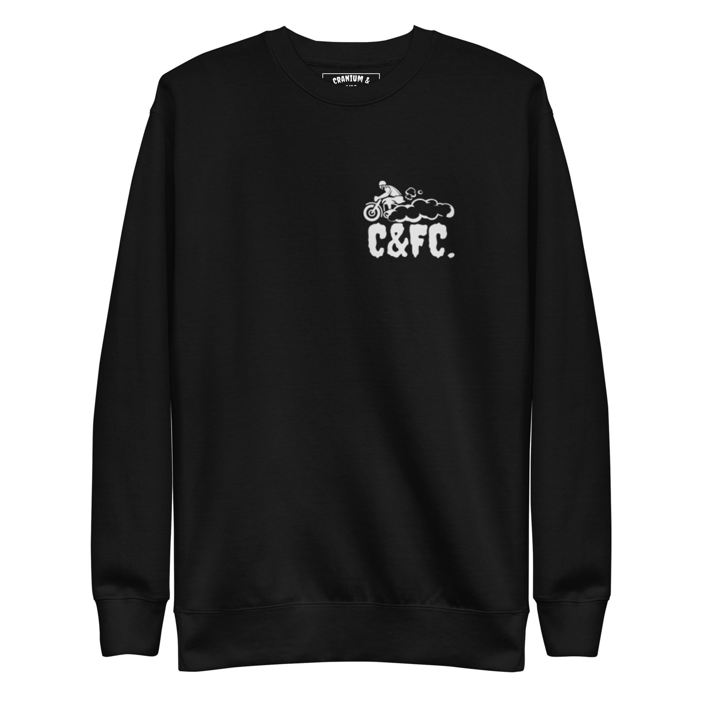 Sweatshirt Cranium & Femur Co. On Your Bike