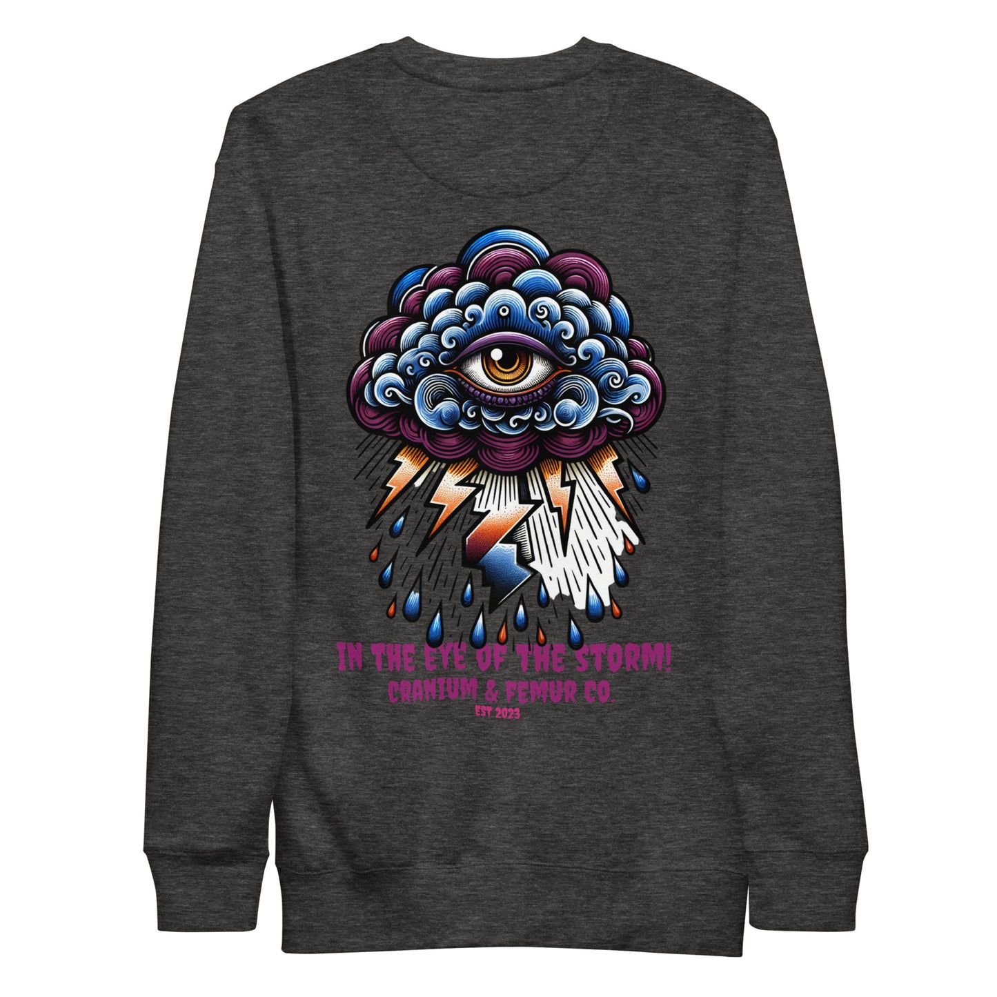 In the Eye of the Storm Cranium & Femur Co. Sweatshirt