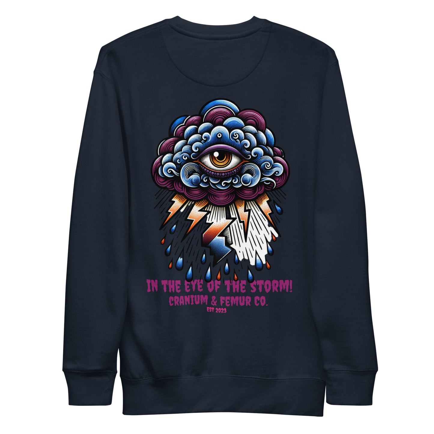 In the Eye of the Storm Cranium & Femur Co. Sweatshirt
