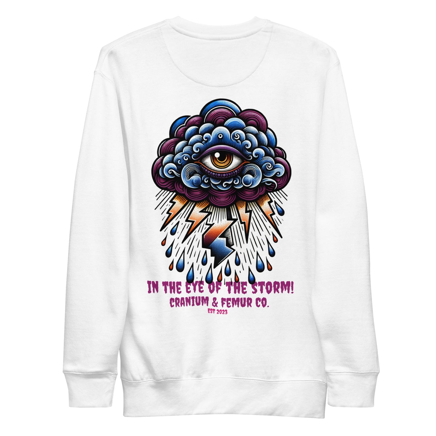 In the Eye of the Storm Cranium & Femur Co. Sweatshirt