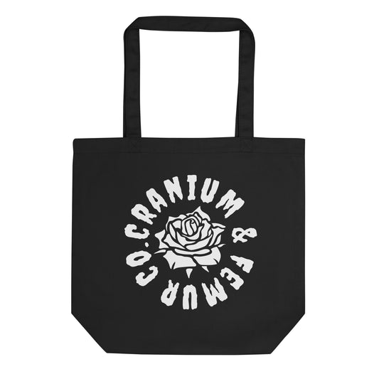 Tote Bag Eco Cranium & Femur Co. Rose