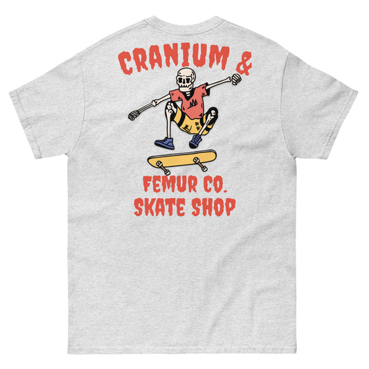 T-Shirt Cranium & Femur Co. Skate Shop