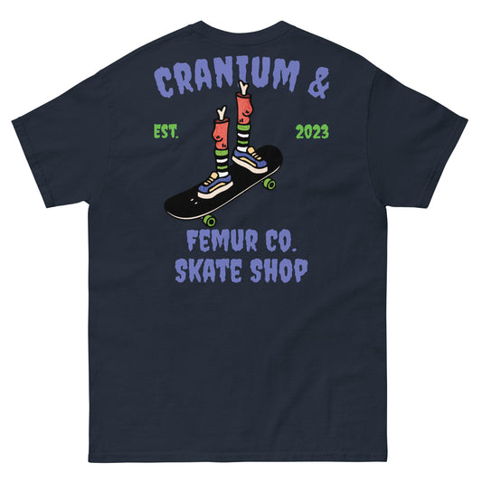 T-Shirt Cranium & Femur Co. Skate Shop Gerry Edition