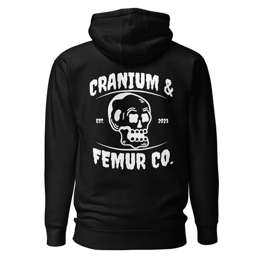 Skull Hoodie Cranium & Femur Co.