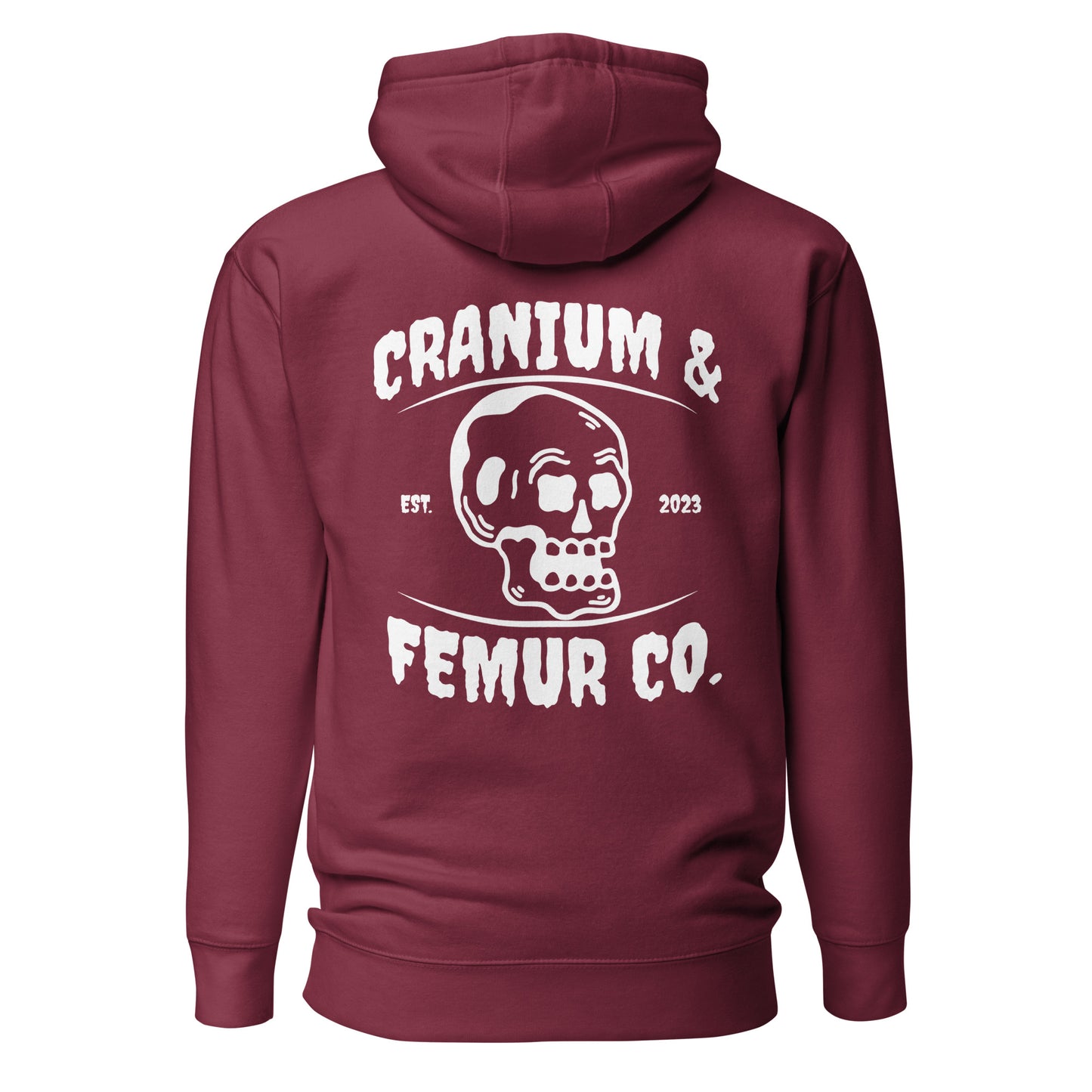 Skull Hoodie Cranium & Femur Co.