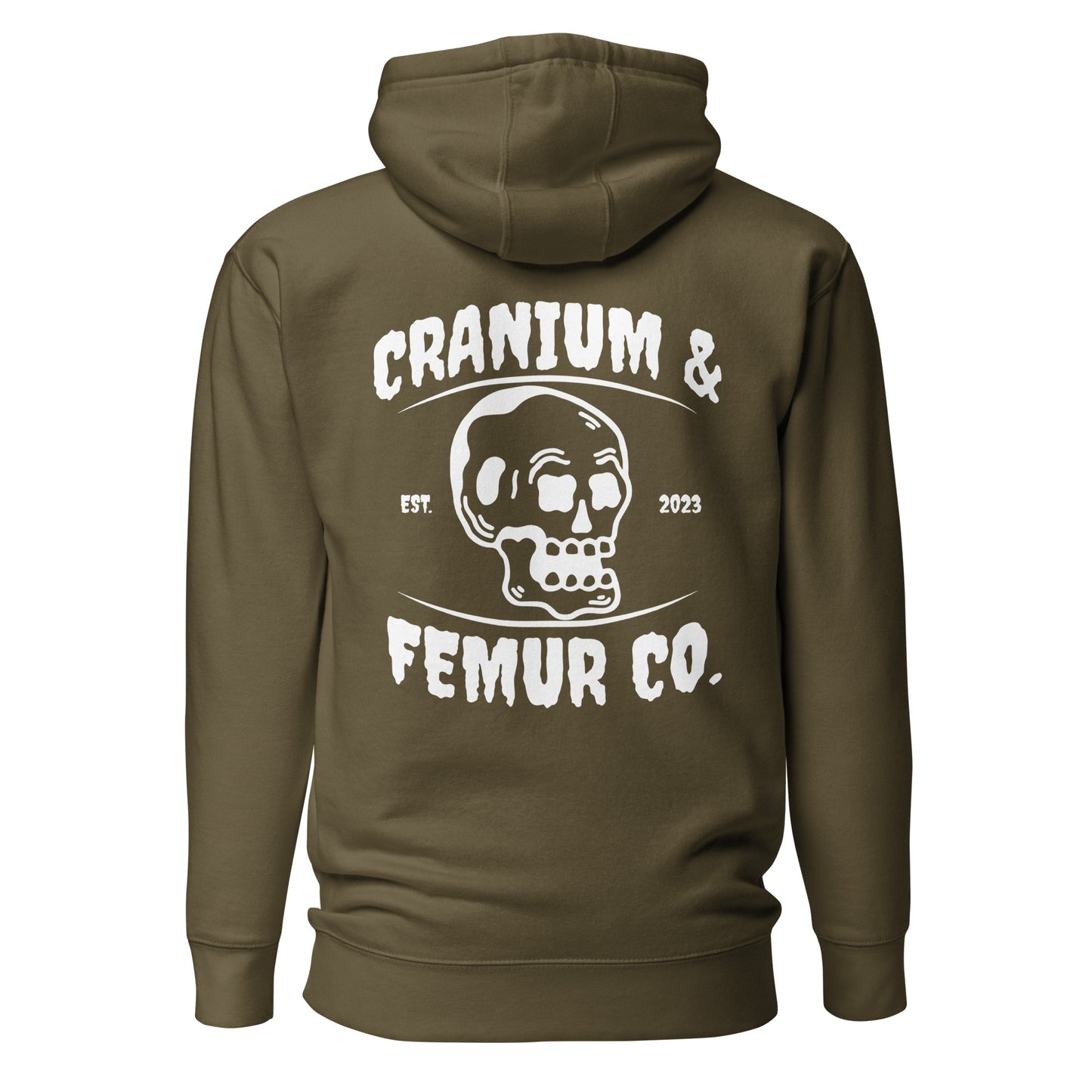 Skull Hoodie Cranium & Femur Co.