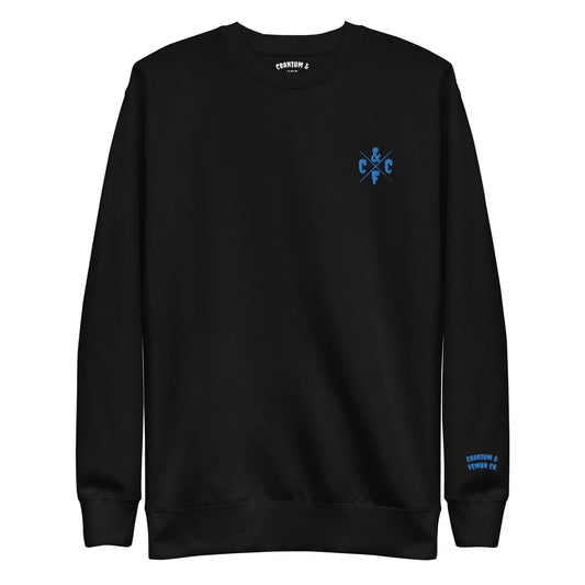 Embroidered Logo Sweatshirt Cranium & Femur Co.