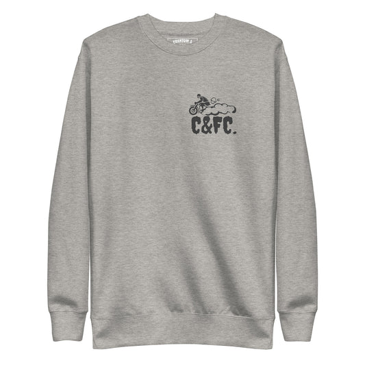 Sweatshirt Cranium & Femur Co. On Your Bike