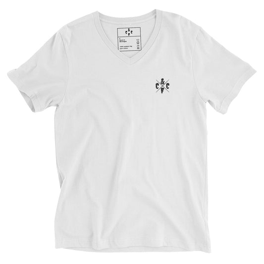 T-Shirt Cranium & Femur Co. Logo V-Neck